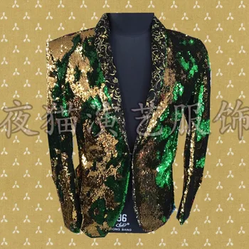 S~5XL! New 2019 Men's clothing PLUS SIZE GD Flip chip bar bar nightclub DJ stage presenter double face singer costumes
S~5XL! New 2019 Men's clothing PLUS SIZE GD Flip chip bar bar nightclub DJ stage presenter double face singer costumes