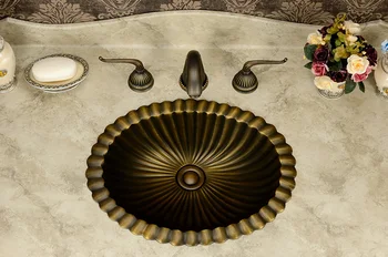 Free Shipping Fashion wash basin, Antique brassBasin, Handmade Copper Sink,Copper Vessel Sink,Brass under Counter Basin,
Free Shipping Fashion wash basin, Antique brassBasin, Handmade Copper Sink,Copper Vessel Sink,Brass under Counter Basin,