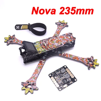 Nova Freestyle 235 235mm True-X Frame 3k Full Carbon Fiber w/ 4mm arms + 5v 12v BEC PDB Board for FPV RC Racing Drone
Nova Freestyle 235 235mm True-X Frame 3k Full Carbon Fiber w/ 4mm arms + 5v 12v BEC PDB Board for FPV RC Racing Drone