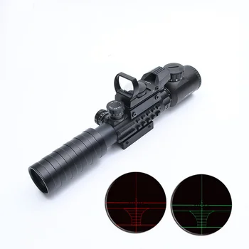 3-9X32EG Riflescope with Long Range Red Dot Laser and Red/Green Dot Holographic Reflex Sight 3 in 1 Combo for Rifle
3-9X32EG Riflescope with Long Range Red Dot Laser and Red/Green Dot Holographic Reflex Sight 3 in 1 Combo for Rifle