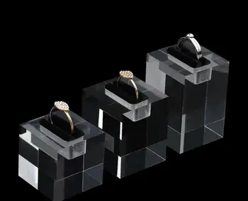 5sets/lot Acrylic Square Ring Display Rack 3pcs Set Stand Holder Jewelry Display Rack Finger Ring Display Stand Pedestal Set
5sets/lot Acrylic Square Ring Display Rack 3pcs Set Stand Holder Jewelry Display Rack Finger Ring Display Stand Pedestal Set