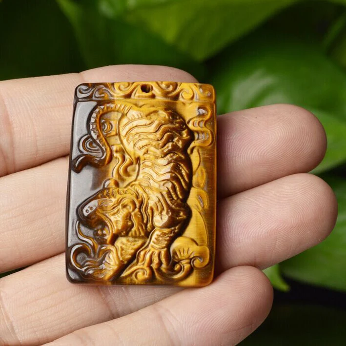 Tiger eye stone Pendant For Chinese Wind Tiger Pendant Good Fortune Amulet Lucky Pendant Man Amulet Charms
Tiger eye stone Pendant For Chinese Wind Tiger Pendant Good Fortune Amulet Lucky Pendant Man Amulet Charms