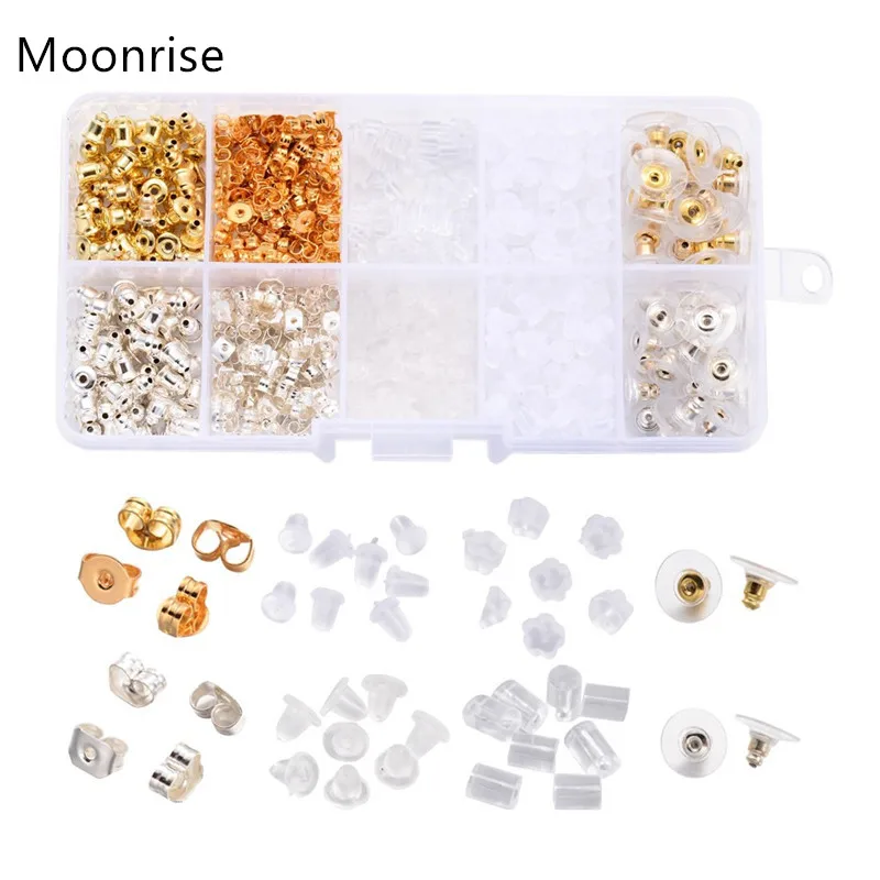 Earring Backs 10 Styles Earring Accessories Safety Bullet Earring Clutch Butterfly Metal Rubber Plastic Secure Earring Back K190
Earring Backs 10 Styles Earring Accessories Safety Bullet Earring Clutch Butterfly Metal Rubber Plastic Secure Earring Back K190