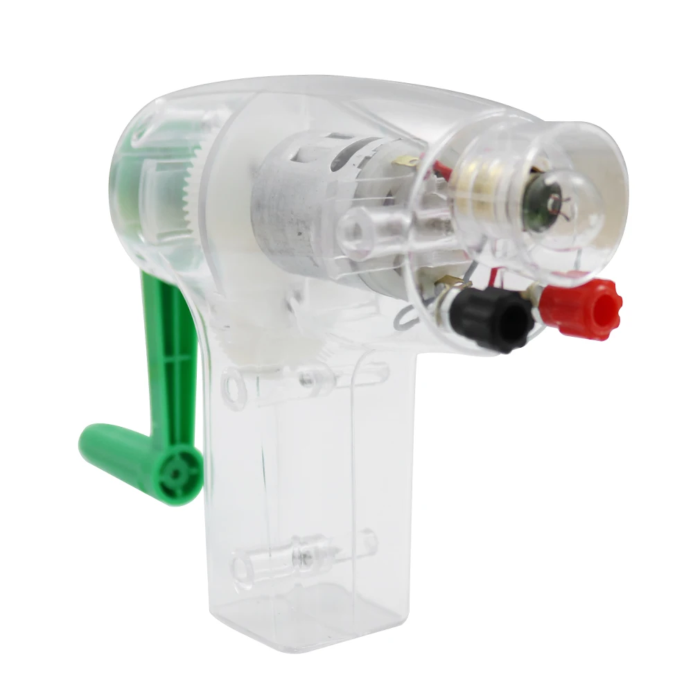 Mechanical emergency power supply 6.3V of ABS manual crank drive generator manual generator
Mechanical emergency power supply 6.3V of ABS manual crank drive generator manual generator