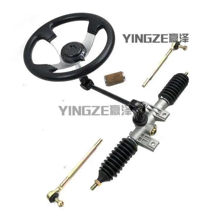 GO KART KARTING ATV UTV Buggy 2.5 Circle Metal Steering Gear Rack Pinion U Joint Tie Rod With 30CM Steering Wheel
GO KART KARTING ATV UTV Buggy 2.5 Circle Metal Steering Gear Rack Pinion U Joint Tie Rod With 30CM Steering Wheel