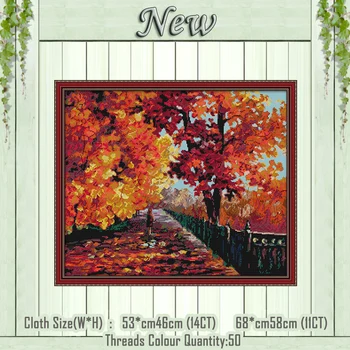 Red leaves scenery diy painting counted printed on the canvas DMC 11CT 14CT kits chinese Cross Stitch embroidery needlework Sets
Red leaves scenery diy painting counted printed on the canvas DMC 11CT 14CT kits chinese Cross Stitch embroidery needlework Sets