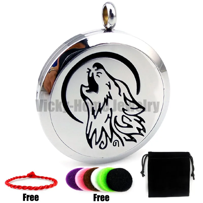 Roud Silver Wolf (30mm) Essential Oils Diffuser Locket with Pads Aromatherapy Diffuser Locket Necklace
Roud Silver Wolf (30mm) Essential Oils Diffuser Locket with Pads Aromatherapy Diffuser Locket Necklace