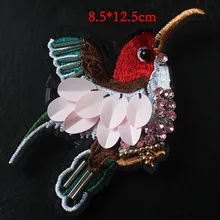 1pc 3D Handmade rhinestone beaded Patches for clothing bird DIY sew on parches animals Embroidery flowers applique for clothes
1pc 3D Handmade rhinestone beaded Patches for clothing bird DIY sew on parches animals Embroidery flowers applique for clothes