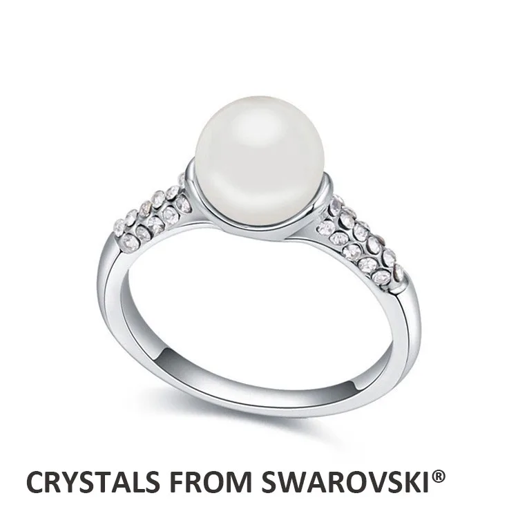 2016 Hot Sale New 5 colors pearl ring for Anniversary With Crystals from SWAROVSKI good for Christmas gift 
2016 Hot Sale New 5 colors pearl ring for Anniversary With Crystals from SWAROVSKI good for Christmas gift