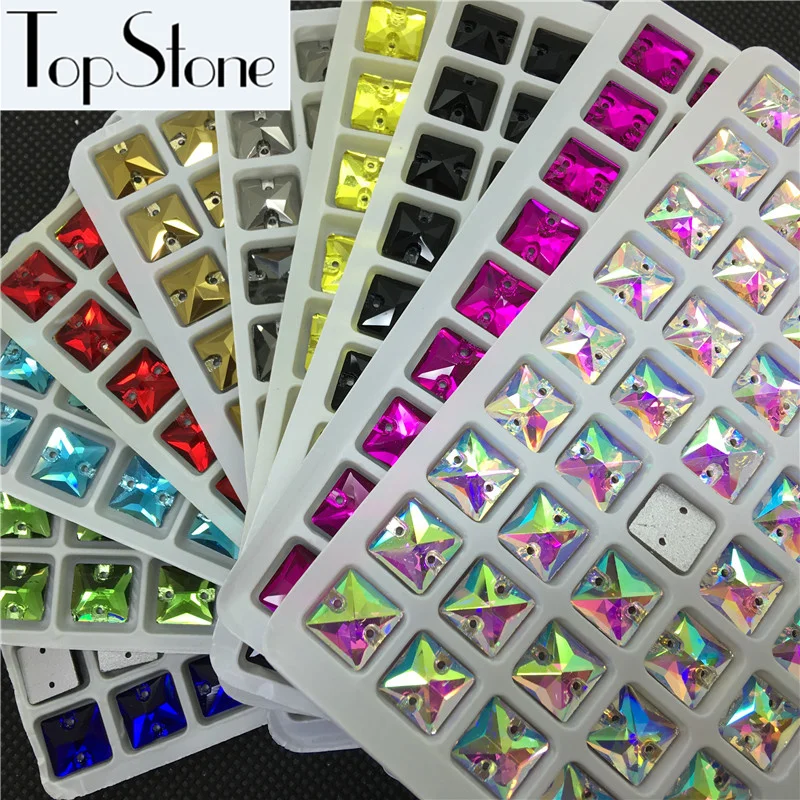 All Sizes Colors 10mm Square Glass Crystal Sew On Stone Flatback 2holes Sewing Crystals Jewelry Beads
All Sizes Colors 10mm Square Glass Crystal Sew On Stone Flatback 2holes Sewing Crystals Jewelry Beads