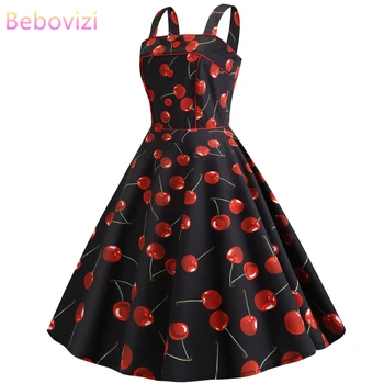 Bebovizi 2019 New Women Casual Summer Dresses Sexy Elegant Spaghetti Strap Black Dress Plus Size Print Shein Vintage Vestidos
Bebovizi 2019 New Women Casual Summer Dresses Sexy Elegant Spaghetti Strap Black Dress Plus Size Print Shein Vintage Vestidos