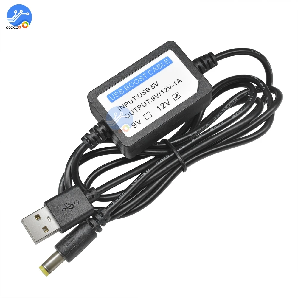 USB Boost Line Power Supply DC 5V to DC 9V/12V 1A USB Charger Power Step Up Converter Adapter Wire With Transformer Component
USB Boost Line Power Supply DC 5V to DC 9V/12V 1A USB Charger Power Step Up Converter Adapter Wire With Transformer Component