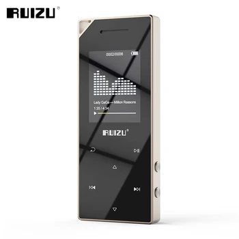 RUIZU D05 Metal Mp3 Player Bluetooth 4.0 Portable Audio 8GB Sport Music Player With Built-in Speaker FM E-books Support TF Card
RUIZU D05 Metal Mp3 Player Bluetooth 4.0 Portable Audio 8GB Sport Music Player With Built-in Speaker FM E-books Support TF Card