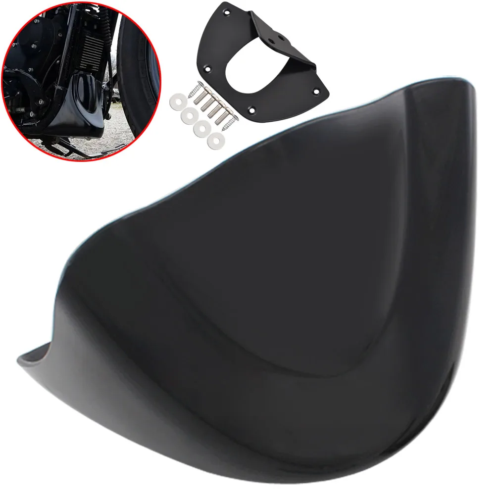 Motorcycle Matte Black Front Chin Spoiler Air Fairing Cover Mudguard Fits for 2006-Later Harley Dyna
Motorcycle Matte Black Front Chin Spoiler Air Fairing Cover Mudguard Fits for 2006-Later Harley Dyna