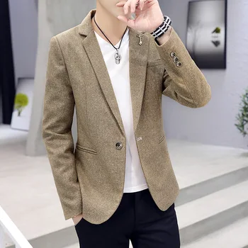 Spring Thin Section Casual Small Suit Slim Handsome Young Korean Version Men S Blazers
Spring Thin Section Casual Small Suit Slim Handsome Young Korean Version Men S Blazers