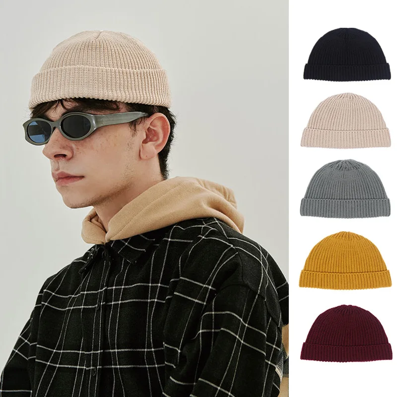 2019 Mens Beanie New Guapi Hat Solid Color Wool Winter Hats for Men Beanie Cold Hat Street Tide Retro Knitting Wool Caps
2019 Mens Beanie New Guapi Hat Solid Color Wool Winter Hats for Men Beanie Cold Hat Street Tide Retro Knitting Wool Caps