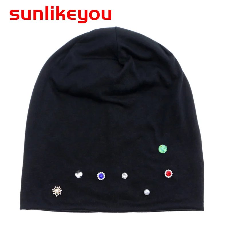 Sunlikeyou Fashion Slouchy Hat Women Solid Color Spring Caps Big Dipper Rhinestone Ladies Beanies Bonnet Soft Warm Cotton Hats
Sunlikeyou Fashion Slouchy Hat Women Solid Color Spring Caps Big Dipper Rhinestone Ladies Beanies Bonnet Soft Warm Cotton Hats