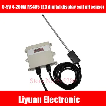 1pcs 0-5V LED digital display soil pH sensor / (PH) value sensor RS485 MODBUS RTU / 4-20MA soil sensor 12-30V
1pcs 0-5V LED digital display soil pH sensor / (PH) value sensor RS485 MODBUS RTU / 4-20MA soil sensor 12-30V
