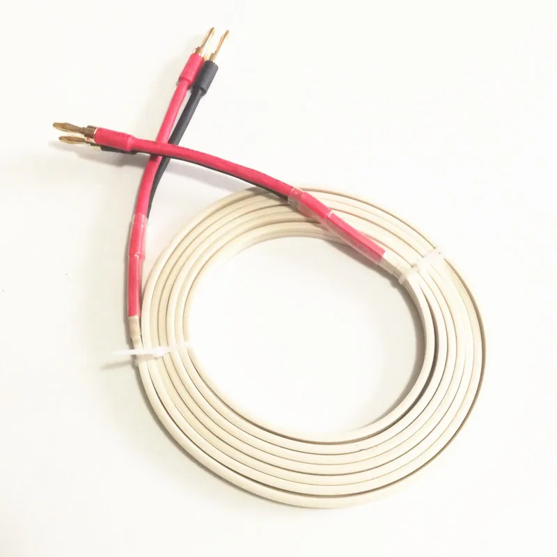 1pair HiFi Speaker cable audio line banana plug for home amplifier Bookshelf / floorstanding Speaker Oxygen-free copper M240
1pair HiFi Speaker cable audio line banana plug for home amplifier Bookshelf / floorstanding Speaker Oxygen-free copper M240