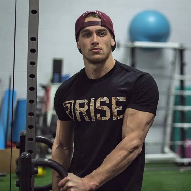 New Brand Mens cotton t shirt summer new gyms Fitness Bodybuilding Shirts male fashion Casual Short sleeved Tees Tops clothes
New Brand Mens cotton t shirt summer new gyms Fitness Bodybuilding Shirts male fashion Casual Short sleeved Tees Tops clothes