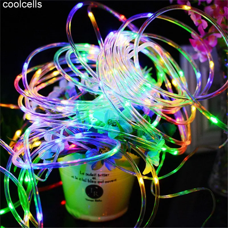 7M Led Fairy Lamp Solar Power Rope Tube 50 Led String Light Outdoor Light Garden Christmas Party Decor Waterproof
7M Led Fairy Lamp Solar Power Rope Tube 50 Led String Light Outdoor Light Garden Christmas Party Decor Waterproof