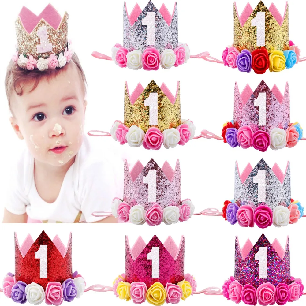 First Birthday Crown Birthday Hat Headbands for Baby Shower Rainbow Birthday Party Decoration Hair Decorative Gifts for Girls
First Birthday Crown Birthday Hat Headbands for Baby Shower Rainbow Birthday Party Decoration Hair Decorative Gifts for Girls