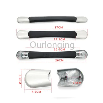2PCS 17.5cm B001 Flexible Suitcase Luggage Case Plastic Spare Strap Handle Grip Replacement
2PCS 17.5cm B001 Flexible Suitcase Luggage Case Plastic Spare Strap Handle Grip Replacement