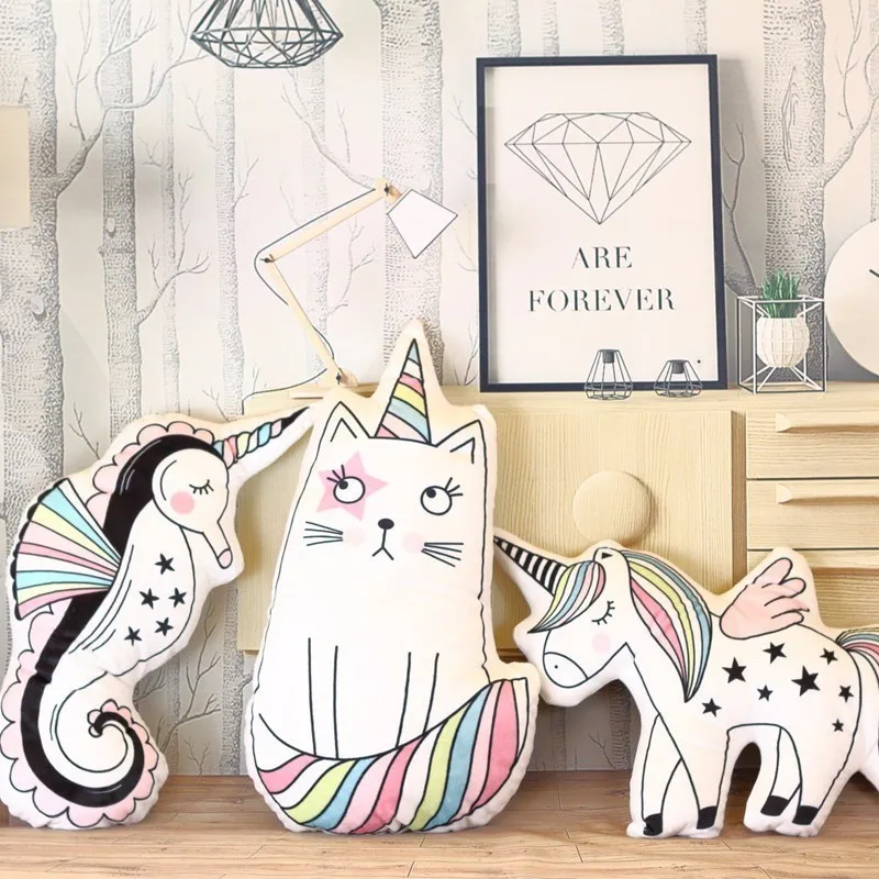 Creative Unicorn Cat Ice Cream Rainbow Cushion with Inner Stuffed Cute Pillow Home Decor Birthday Christmas Gift
Creative Unicorn Cat Ice Cream Rainbow Cushion with Inner Stuffed Cute Pillow Home Decor Birthday Christmas Gift