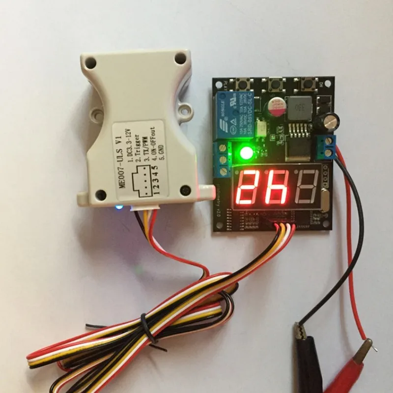 Small Angle Ultrasonic Sensor Module Measuring Module With Display Distance Adjustable Range 20cm-800cm for AI
Small Angle Ultrasonic Sensor Module Measuring Module With Display Distance Adjustable Range 20cm-800cm for AI