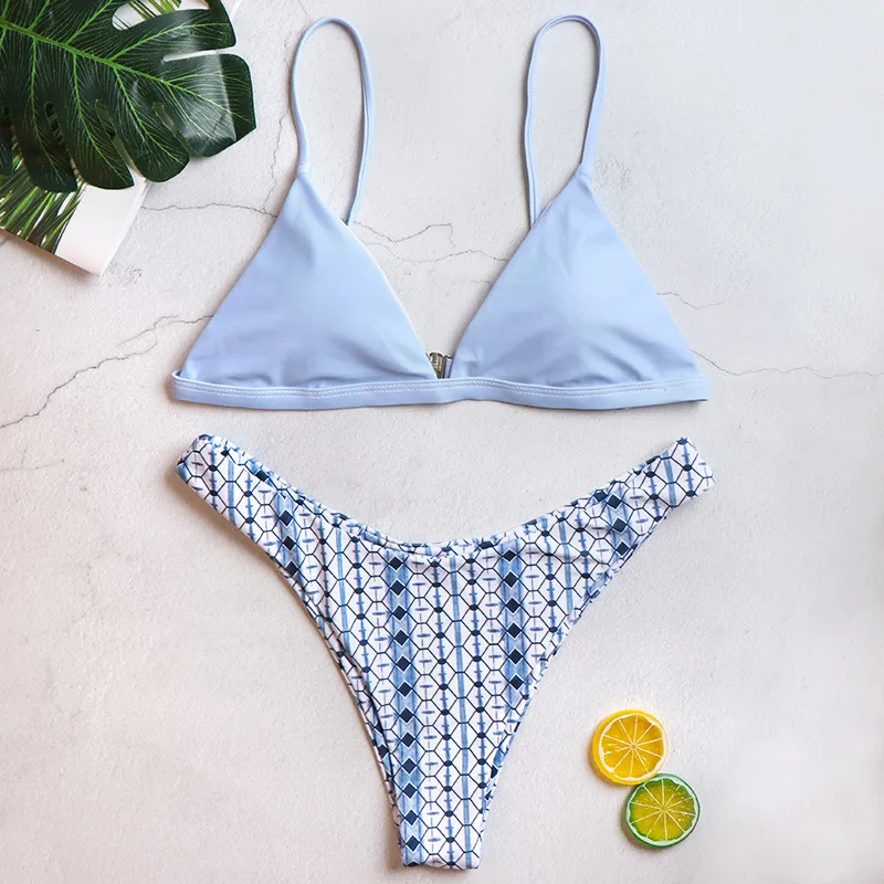 Bikini Set 2019 Summer Bandage Swimwear Women Low Waist Sexy Padded Push Up Swimsuit Female Halter Two Pieces Bathing Suit
Bikini Set 2019 Summer Bandage Swimwear Women Low Waist Sexy Padded Push Up Swimsuit Female Halter Two Pieces Bathing Suit