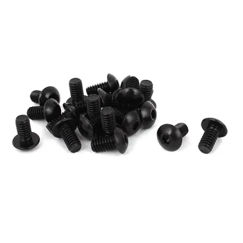 20 Pcs #8-32 x 5/16" UNC 10.9 Alloy Steel Hex Socket Button Head Machine Screws Black Fasteners & Hooks
20 Pcs #8-32 x 5/16" UNC 10.9 Alloy Steel Hex Socket Button Head Machine Screws Black Fasteners & Hooks