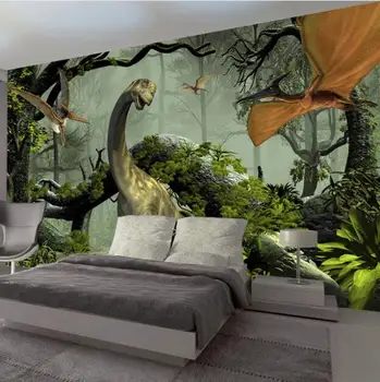 Custom Photo Wallpaper 3D Stereo Dinosaur Theme Large Murals Primitive Forest Living Room Bedroom Backdrop Decor Mural WallPaper
Custom Photo Wallpaper 3D Stereo Dinosaur Theme Large Murals Primitive Forest Living Room Bedroom Backdrop Decor Mural WallPaper