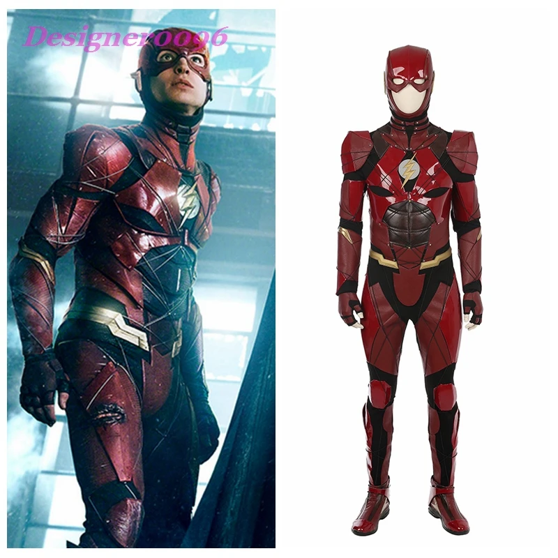 The Flash Season Barry Allen Flash Cosplay Costume Carnival Halloween Costumes for adult Men Flash costume Helmet + gloves
The Flash Season Barry Allen Flash Cosplay Costume Carnival Halloween Costumes for adult Men Flash costume Helmet + gloves