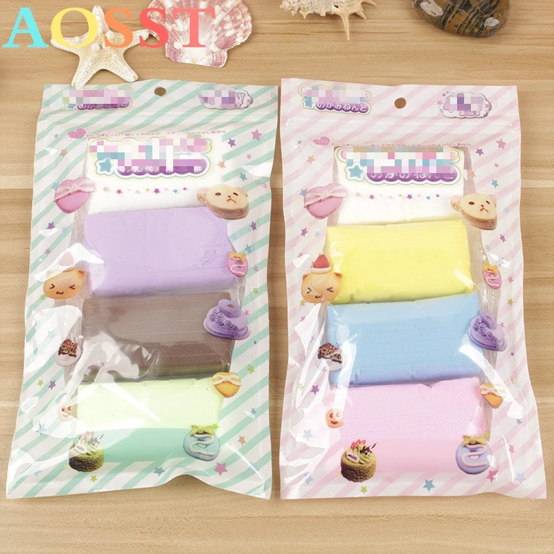 4 Color Super Light Light Clay Children DIY Plasticene Material Handbag New Creative Paper Clay Drawing Sticky Slime Putty Toys
4 Color Super Light Light Clay Children DIY Plasticene Material Handbag New Creative Paper Clay Drawing Sticky Slime Putty Toys