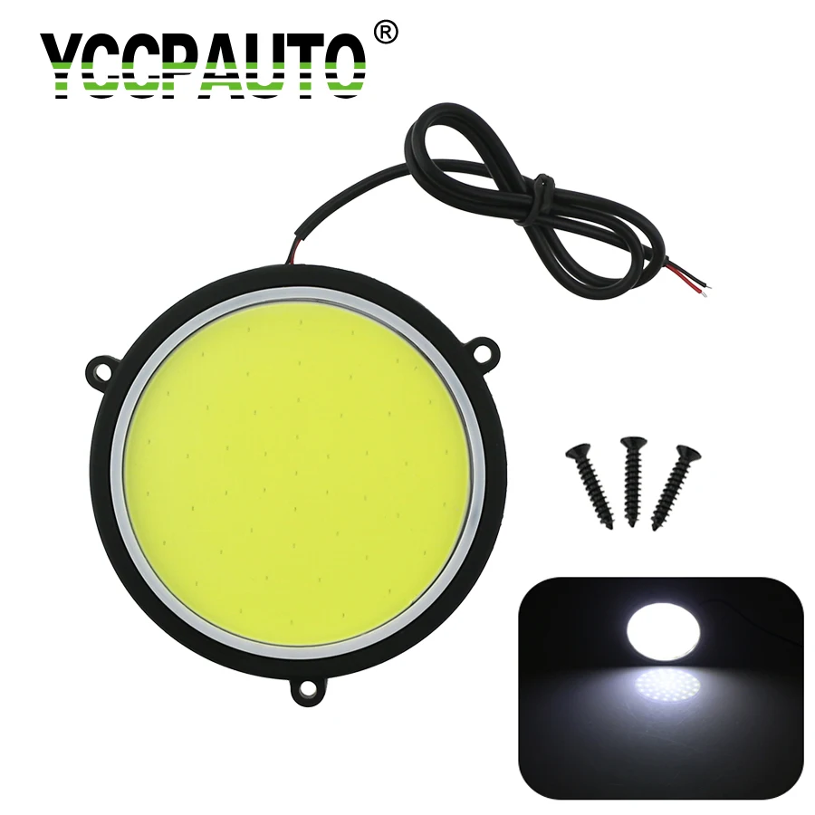 YCCPAUTO 1Pcs COB Car LED Dome Reading Light Interior Room Light Lamp White 6500K Auto trunk light DRL 90MM Car-styling 12V
YCCPAUTO 1Pcs COB Car LED Dome Reading Light Interior Room Light Lamp White 6500K Auto trunk light DRL 90MM Car-styling 12V