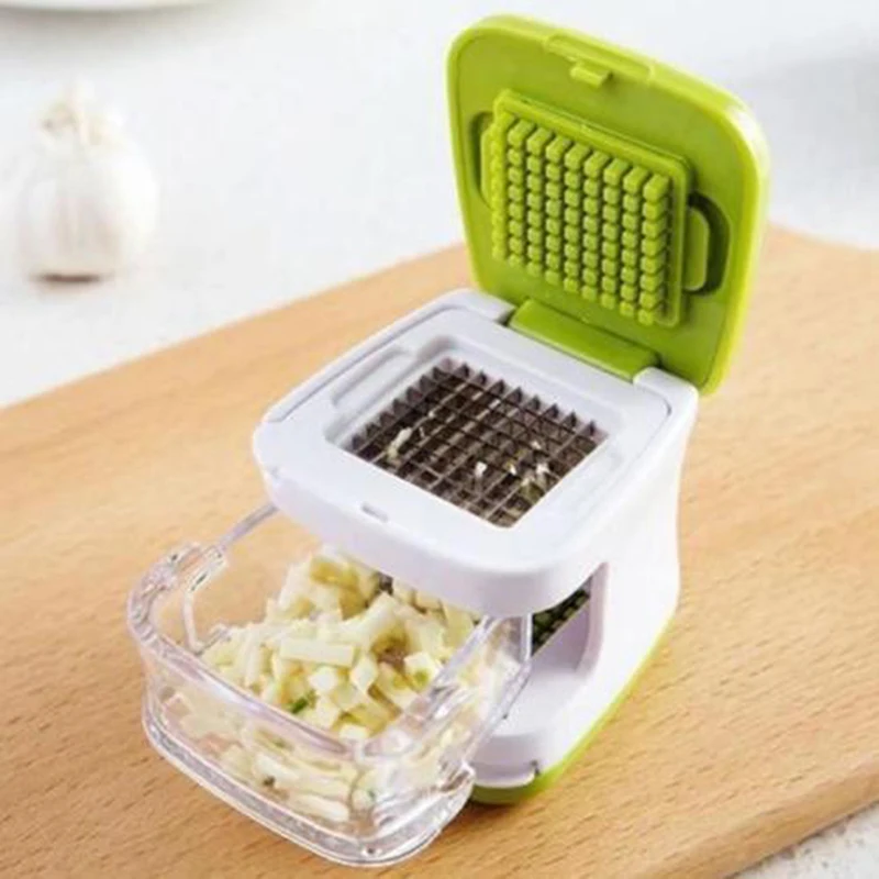 1Pcs Garlic Press Very Sharp Stainless Steel Blades, Inbuilt Clear Plastic Tray, Green
1Pcs Garlic Press Very Sharp Stainless Steel Blades, Inbuilt Clear Plastic Tray, Green