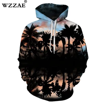 2018 New Fashion Men/Women 3d Hoodies Print Nightfall Trees Designed 3d Sweatshirts Unisex Space Galaxy Hooded Hoodies tops
2018 New Fashion Men/Women 3d Hoodies Print Nightfall Trees Designed 3d Sweatshirts Unisex Space Galaxy Hooded Hoodies tops