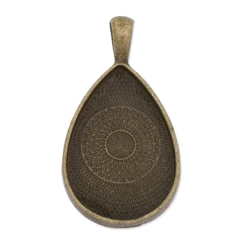 25x50mm Antique Bronze Waterdrop Pendant trays, Alloy Blank Pendant Base Settings fit Cabochon, 20pcs/lot-C3607
25x50mm Antique Bronze Waterdrop Pendant trays, Alloy Blank Pendant Base Settings fit Cabochon, 20pcs/lot-C3607