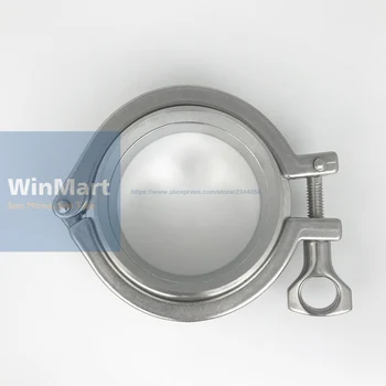A Set Assembly 76mm 3" O/D Sanitary Tri Clamp Weld Ferrule + Tri Clamp + Silicon Gasket 304 Stainless Steel
A Set Assembly 76mm 3" O/D Sanitary Tri Clamp Weld Ferrule + Tri Clamp + Silicon Gasket 304 Stainless Steel