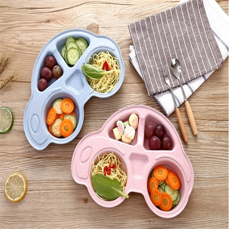 Bamboo Fiber Infant Feeding Plate Cute Car Shaped Wheat Straw Tableware for Baby Kids Dishes Children Plates
Bamboo Fiber Infant Feeding Plate Cute Car Shaped Wheat Straw Tableware for Baby Kids Dishes Children Plates