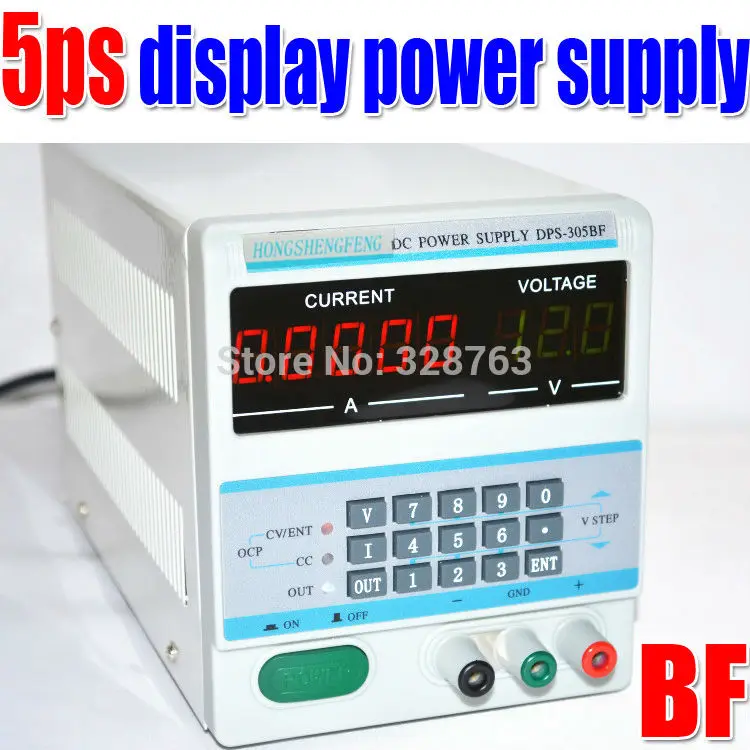 5Ps Display 220V/110V Digital Control 30V 5A DC Voltage Regulated Power Supply DPS-305BF for Laptop Repair with
5Ps Display 220V/110V Digital Control 30V 5A DC Voltage Regulated Power Supply DPS-305BF for Laptop Repair with