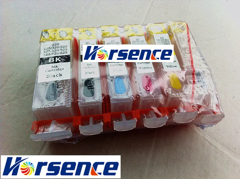 6 COLORS PGI-425 CLI-426 Refillable ink cartridge For Canon Pixma MG8140 MG6140 MG8240 MG6240 printer 6pcs ink with Gray
6 COLORS PGI-425 CLI-426 Refillable ink cartridge For Canon Pixma MG8140 MG6140 MG8240 MG6240 printer 6pcs ink with Gray
