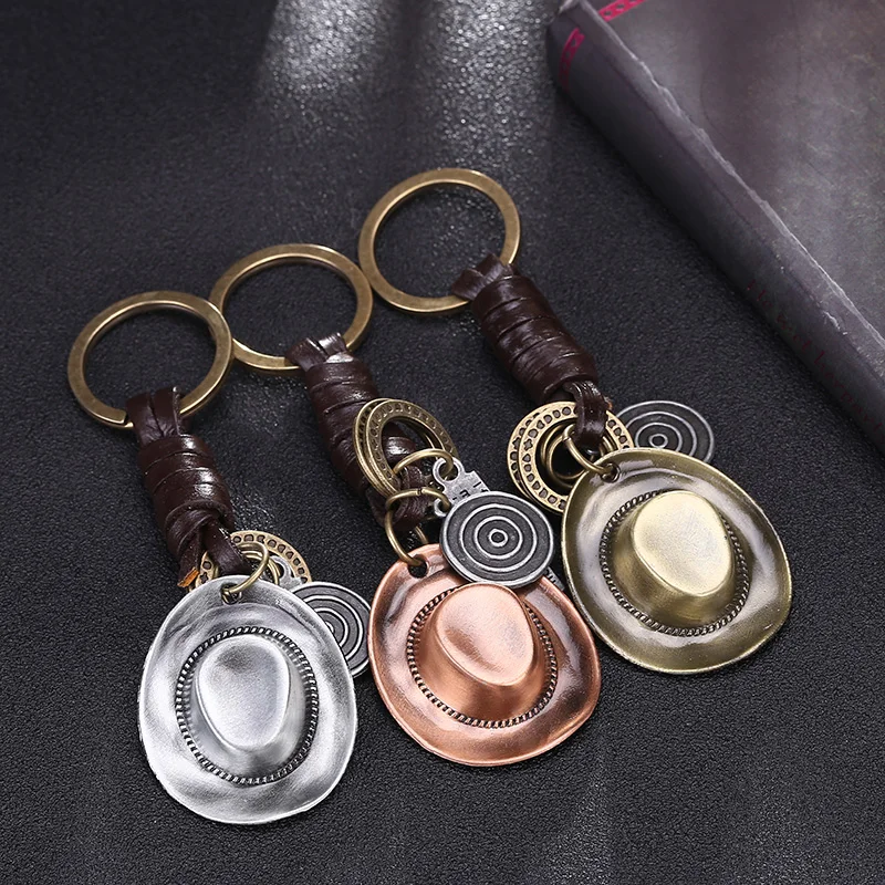 Multiple Cowboy Hat Pendant Suspension Leather Keychain Keyring Key Chain Charms for Keys Car Keys Accessories Keychain on a Bag
Multiple Cowboy Hat Pendant Suspension Leather Keychain Keyring Key Chain Charms for Keys Car Keys Accessories Keychain on a Bag