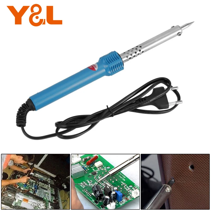 Y&L 60W 110V US Plug Electric Soldering Iron External Heated Soldering Iron Hand Welding Solder Heat Pen Tool
Y&L 60W 110V US Plug Electric Soldering Iron External Heated Soldering Iron Hand Welding Solder Heat Pen Tool