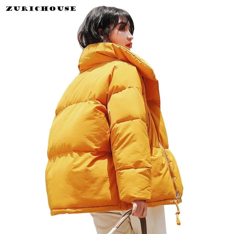 ZURICHOUSE Harajuku Winter Jacket Women Down Padded Parka Thicken Plus Size Loose Long Sleeve Outerwear Ladies Puffer Jacket
ZURICHOUSE Harajuku Winter Jacket Women Down Padded Parka Thicken Plus Size Loose Long Sleeve Outerwear Ladies Puffer Jacket