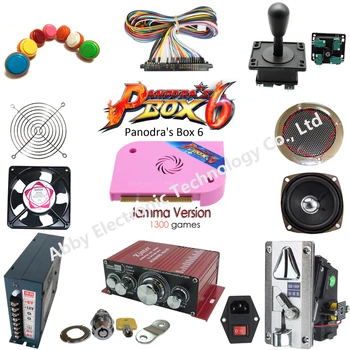 NEW Arcade parts Bundles Kit with 1300 in 1 game board balltop Joystick Acceptor Microswitches Buttons To Build Up Arcade Machin
NEW Arcade parts Bundles Kit with 1300 in 1 game board balltop Joystick Acceptor Microswitches Buttons To Build Up Arcade Machin