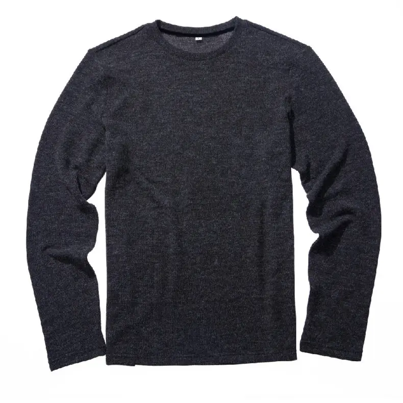 2019 Rabbit Hair Wool Sweater Men Pullovers Silk knit Crew-Neck Sweaters Male Jumpers Knitwear Top Tees Shirts Autumn MuLS Brand 07