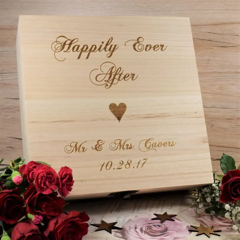Custom Engraved Wedding Memories Box Happily Ever After Memory Box Wedding Keepsake Box Personalised Wedding Bespoke Boxes
Custom Engraved Wedding Memories Box Happily Ever After Memory Box Wedding Keepsake Box Personalised Wedding Bespoke Boxes