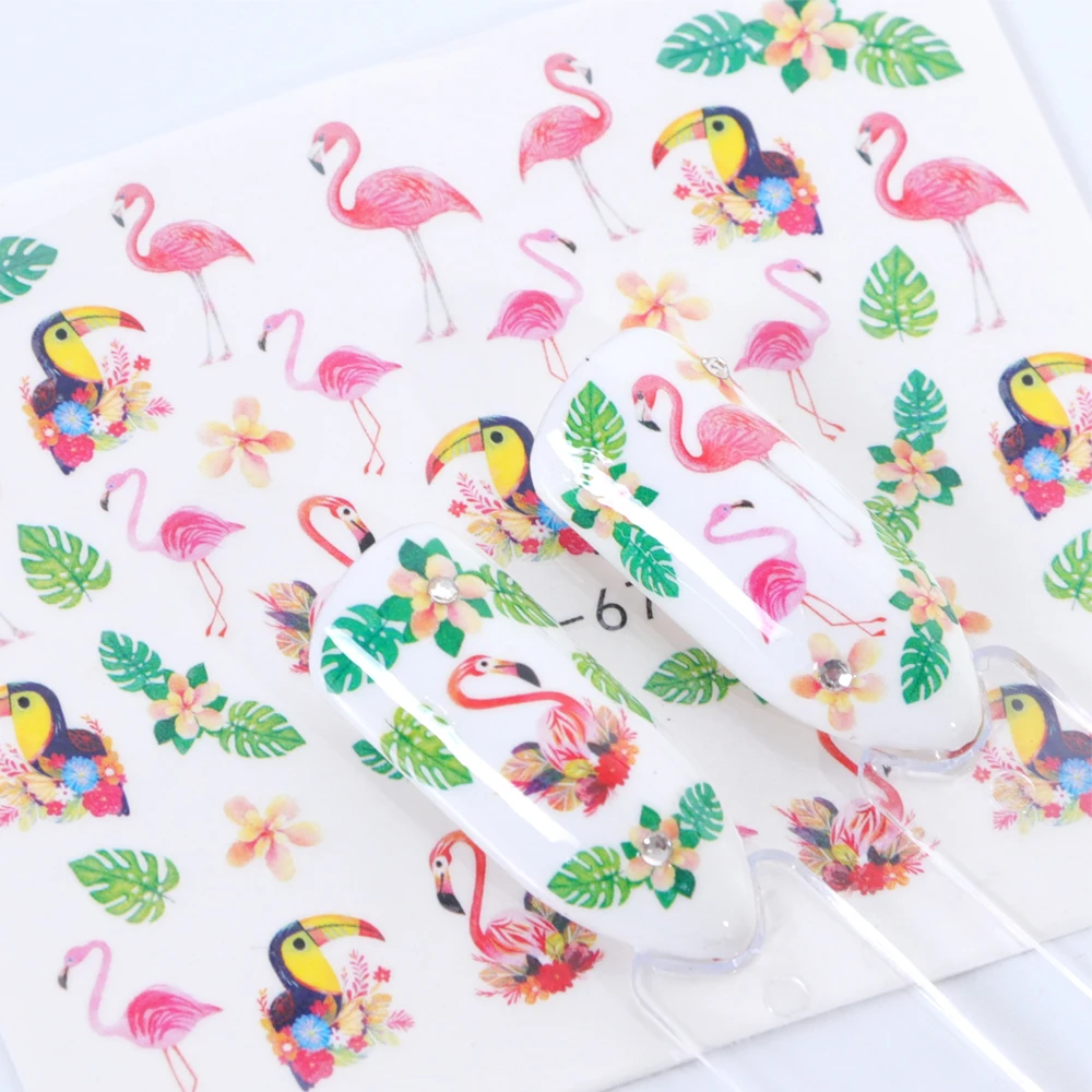 1pcs Nail Wraps Water Decals Stickers Ink Floral Butterfly Flamingo Geometry Animals Decoration Adhesive Manicure BESTZ609-672
1pcs Nail Wraps Water Decals Stickers Ink Floral Butterfly Flamingo Geometry Animals Decoration Adhesive Manicure BESTZ609-672