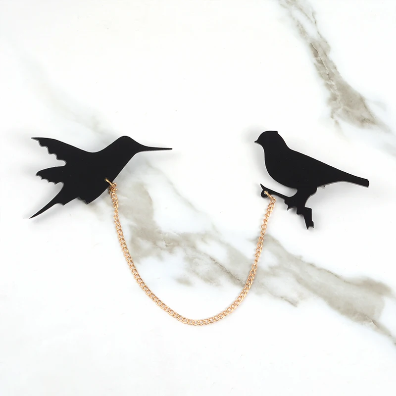 Black Animal Sweater Clip Double Link Chain Tassel Squirrel Pine Cone Butterfly Women Blouse Accessories Christmas gifts
Black Animal Sweater Clip Double Link Chain Tassel Squirrel Pine Cone Butterfly Women Blouse Accessories Christmas gifts
